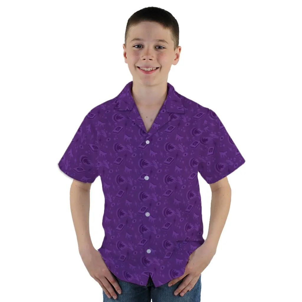 Dnd Warlock Class Youth Hawaiian Shirt