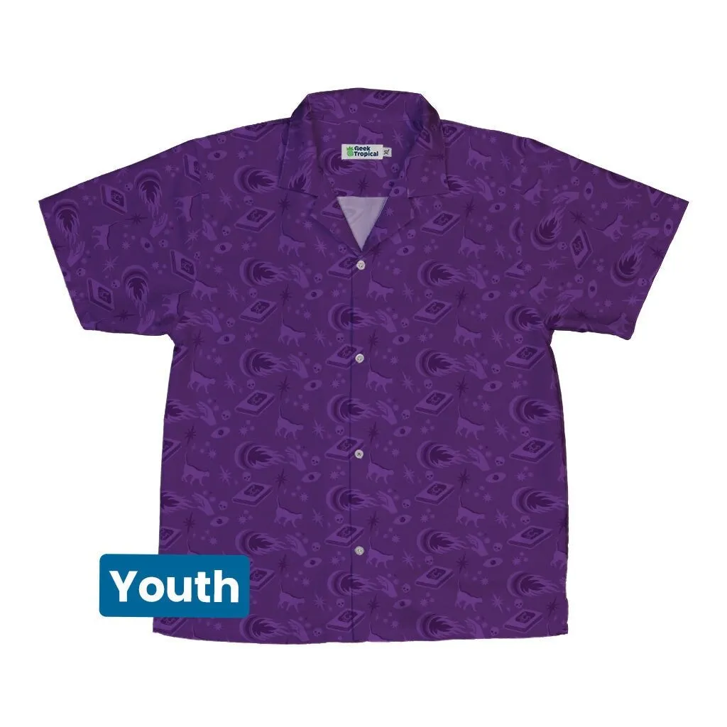 Dnd Warlock Class Youth Hawaiian Shirt