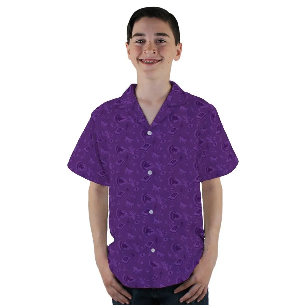 Dnd Warlock Class Youth Hawaiian Shirt