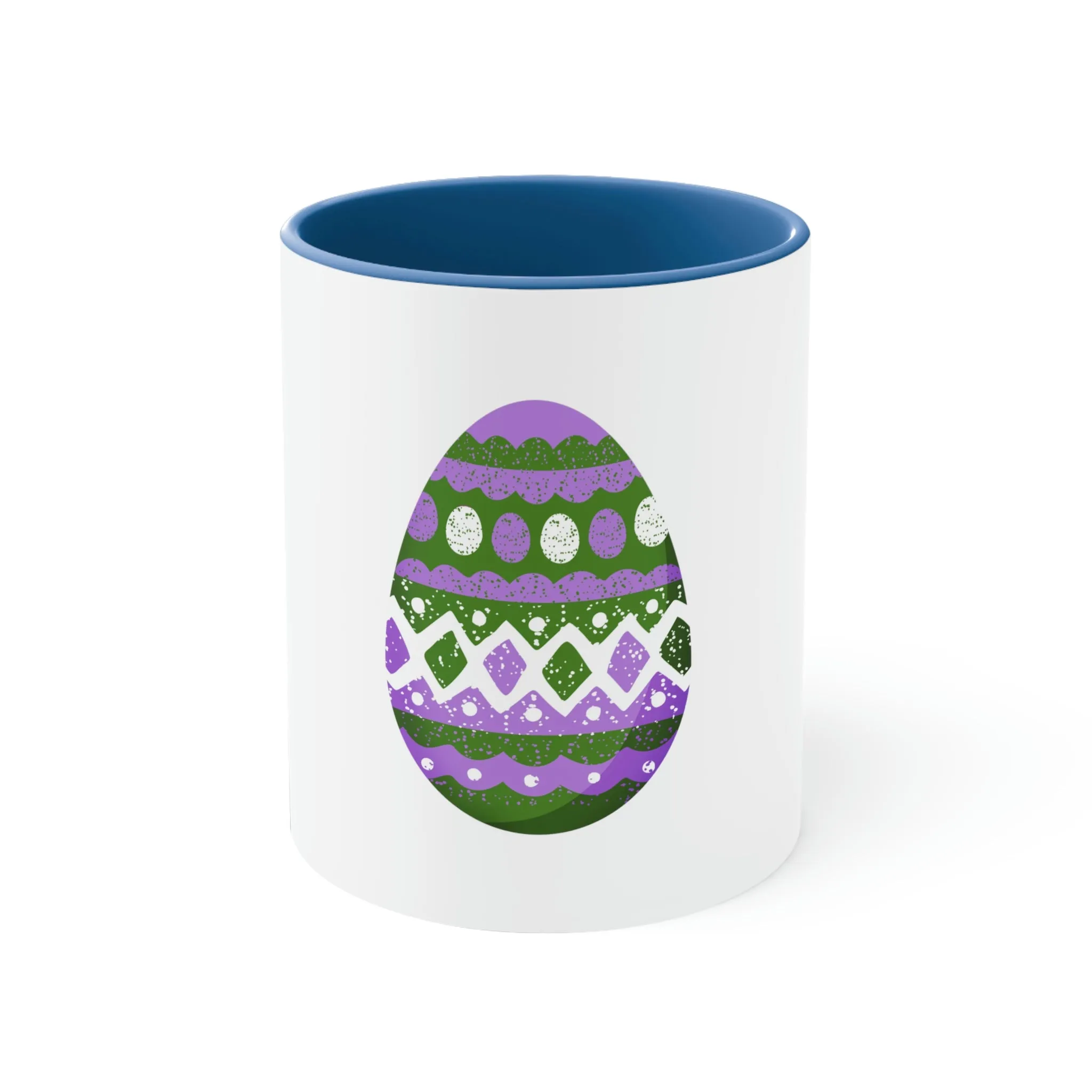 Genderqueer Flag Accent Coffee Mug Easter Festival - Easter Egg