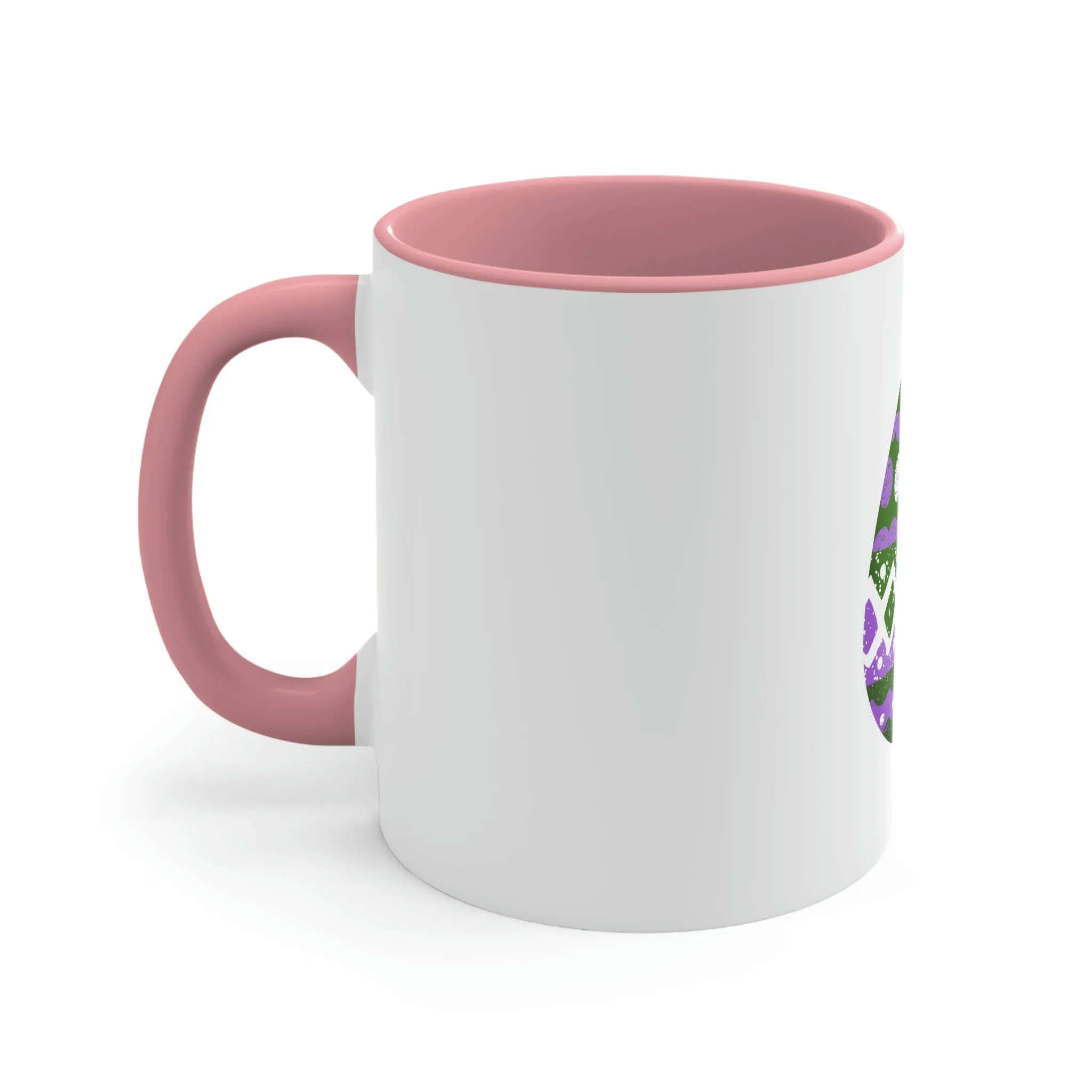 Genderqueer Flag Accent Coffee Mug Easter Festival - Easter Egg