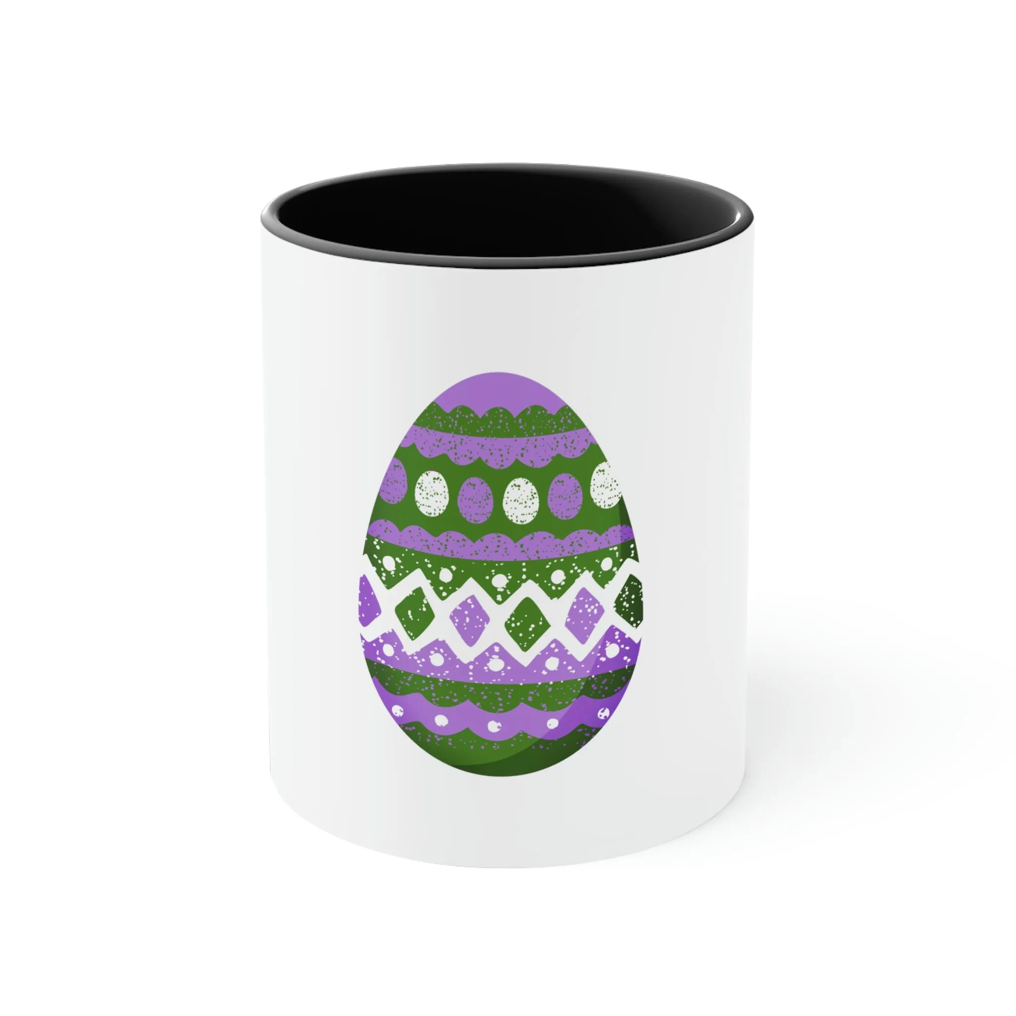 Genderqueer Flag Accent Coffee Mug Easter Festival - Easter Egg