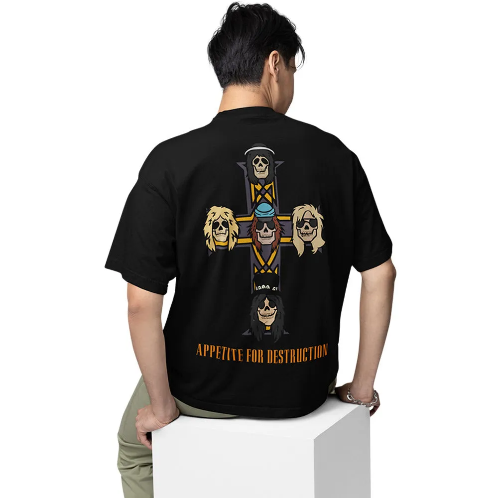 Guns N' Roses Oversized T shirt - Appetite For Destruction