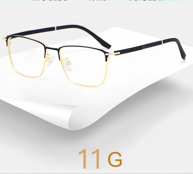 Hotony Unisex Full Rim Square Alloy Frame Eyeglasses 3007