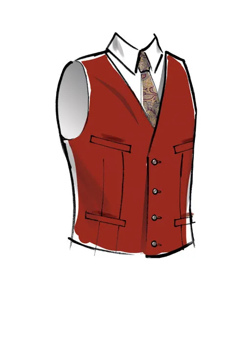 McCall's Pattern M8133 Men's Vest