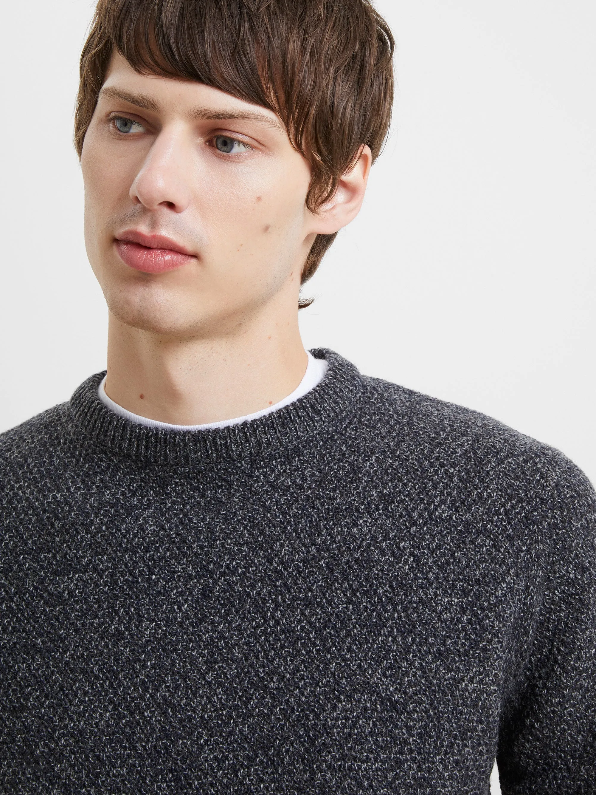 Moss Knit Crew Neck Jumper