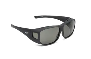 Over the Glasses Polarized Collection - Smooth Comfort Black Frame - (L/XL)