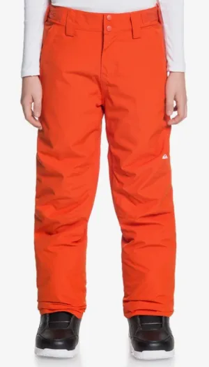 Quiksilver Estate Snow Pants - Orange