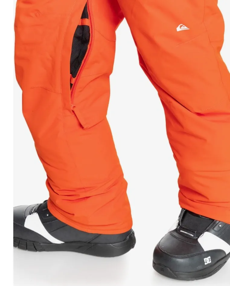 Quiksilver Estate Snow Pants - Orange