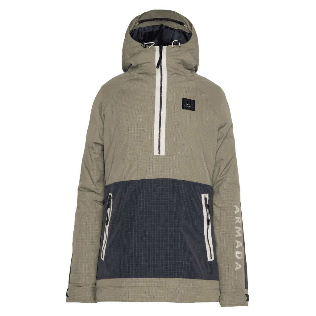 Rosalie 2L insulated anorak women's jacket - Sage / Indigo