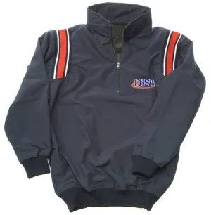 Smitty Major League Style Navy/Red Umpire Jacket (IHSA)