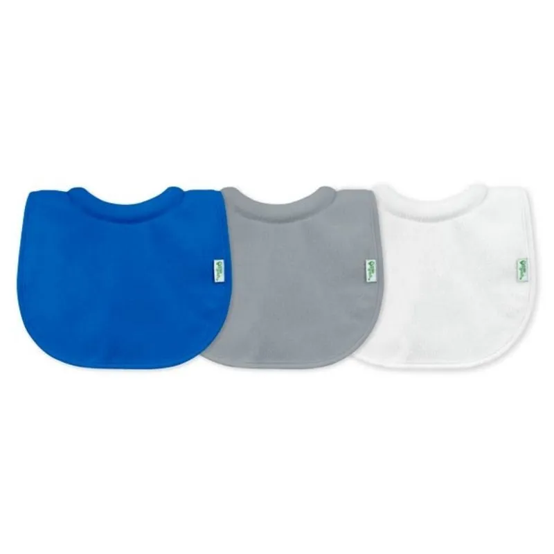 Stay-Dry Royal Milk-Catcher Bibs - 3 Pack