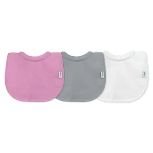 Stay-Dry Royal Milk-Catcher Bibs - 3 Pack