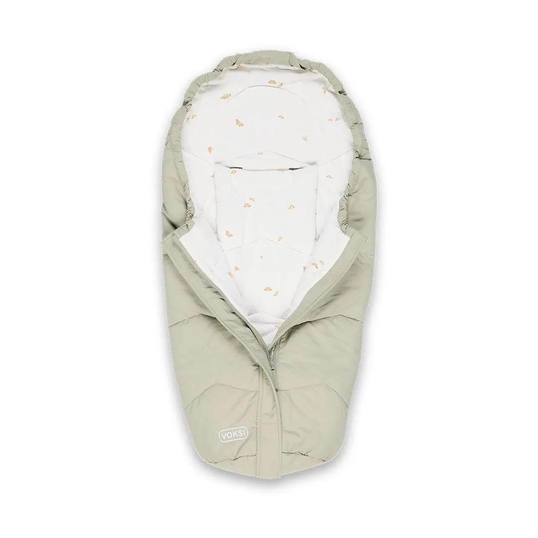 Voksi Move Light Footmuff - Misty Green Wings