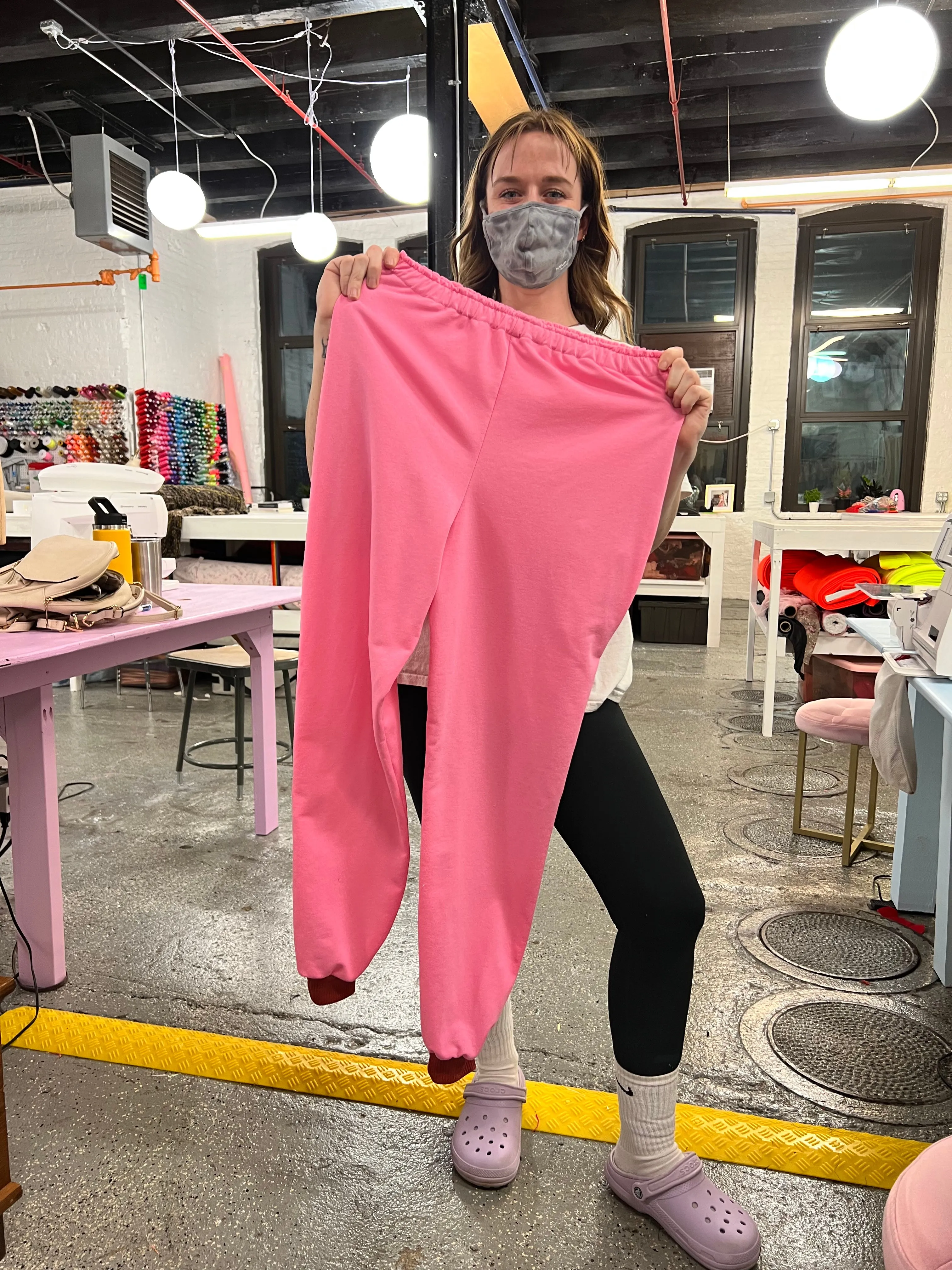 Winter streetwear sewing class