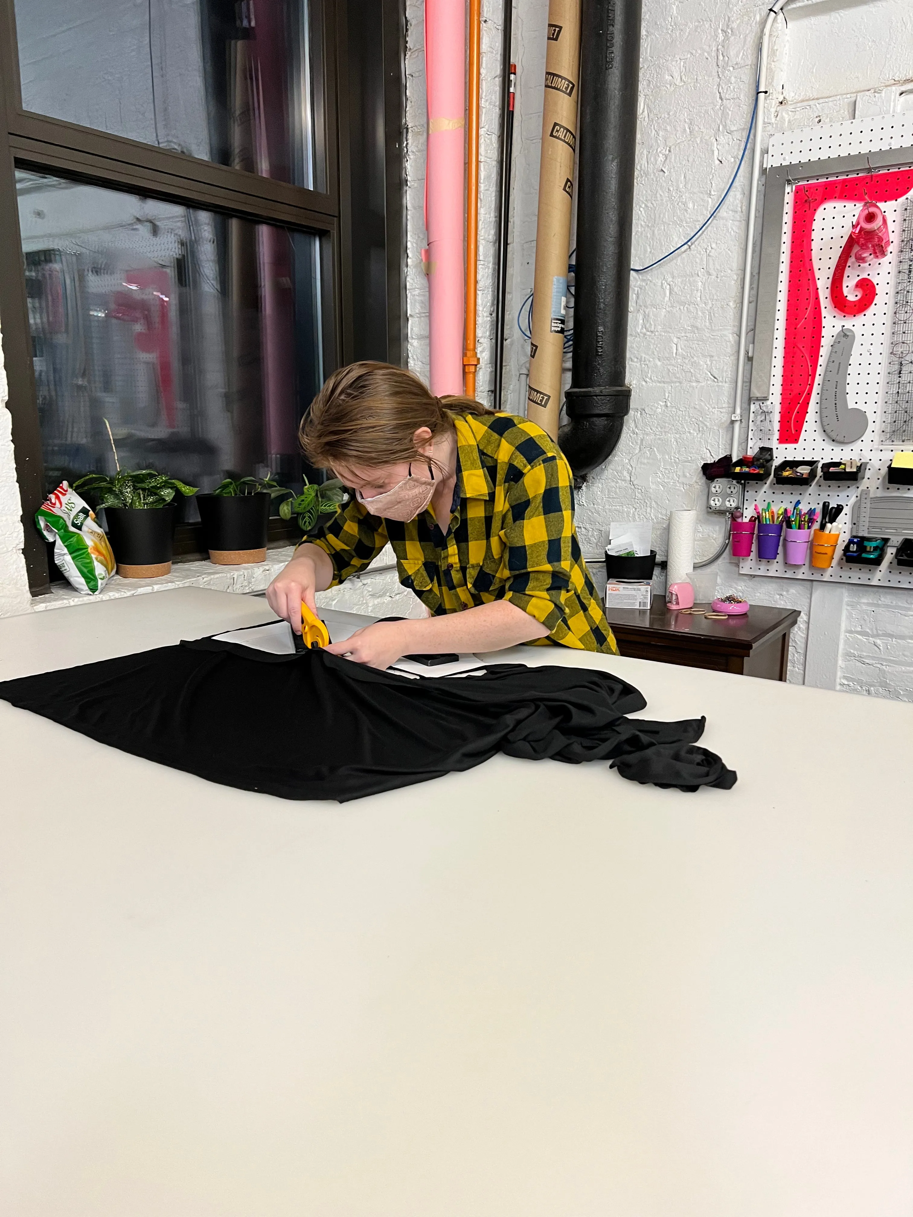 Winter streetwear sewing class