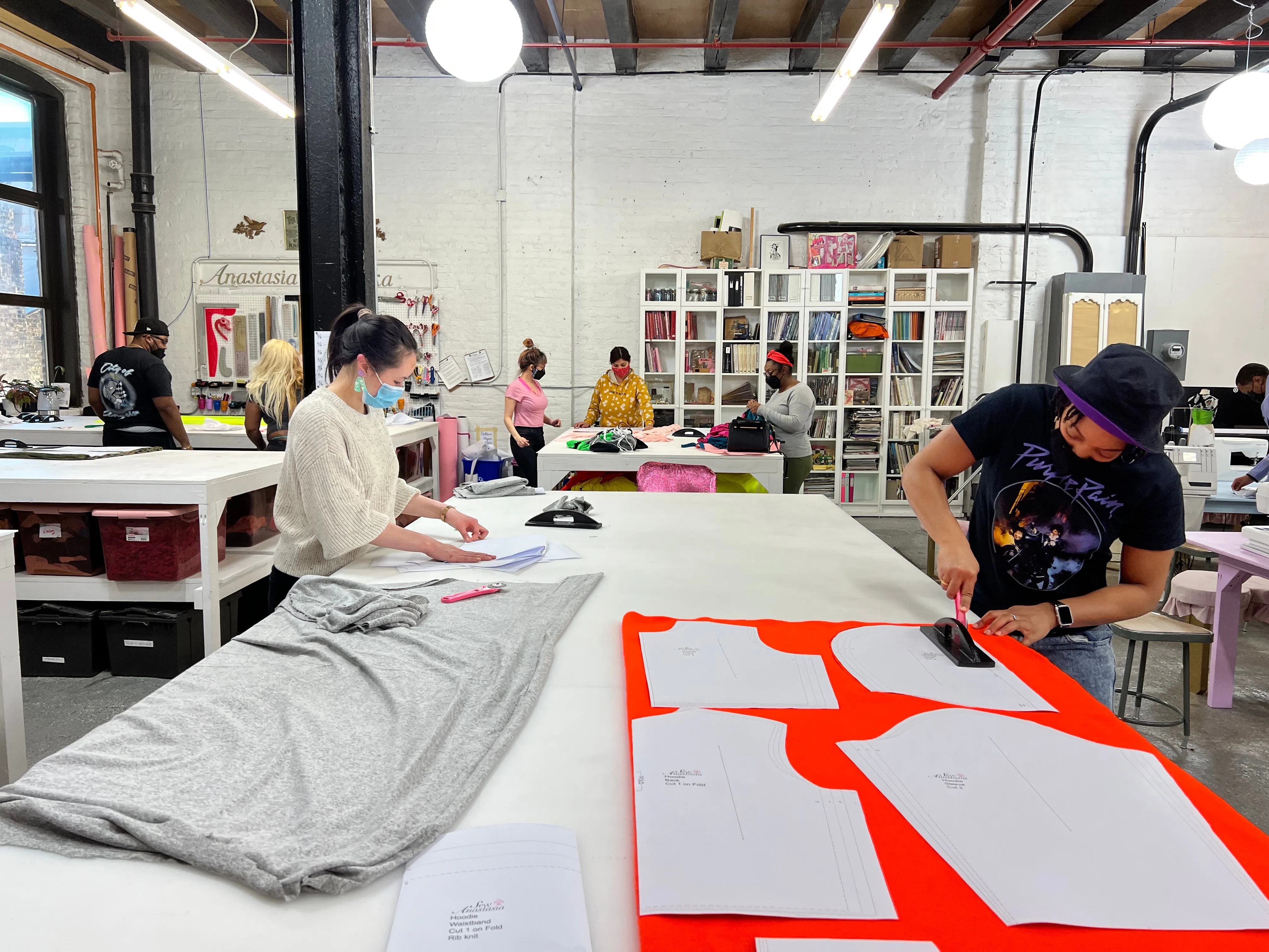 Winter streetwear sewing class