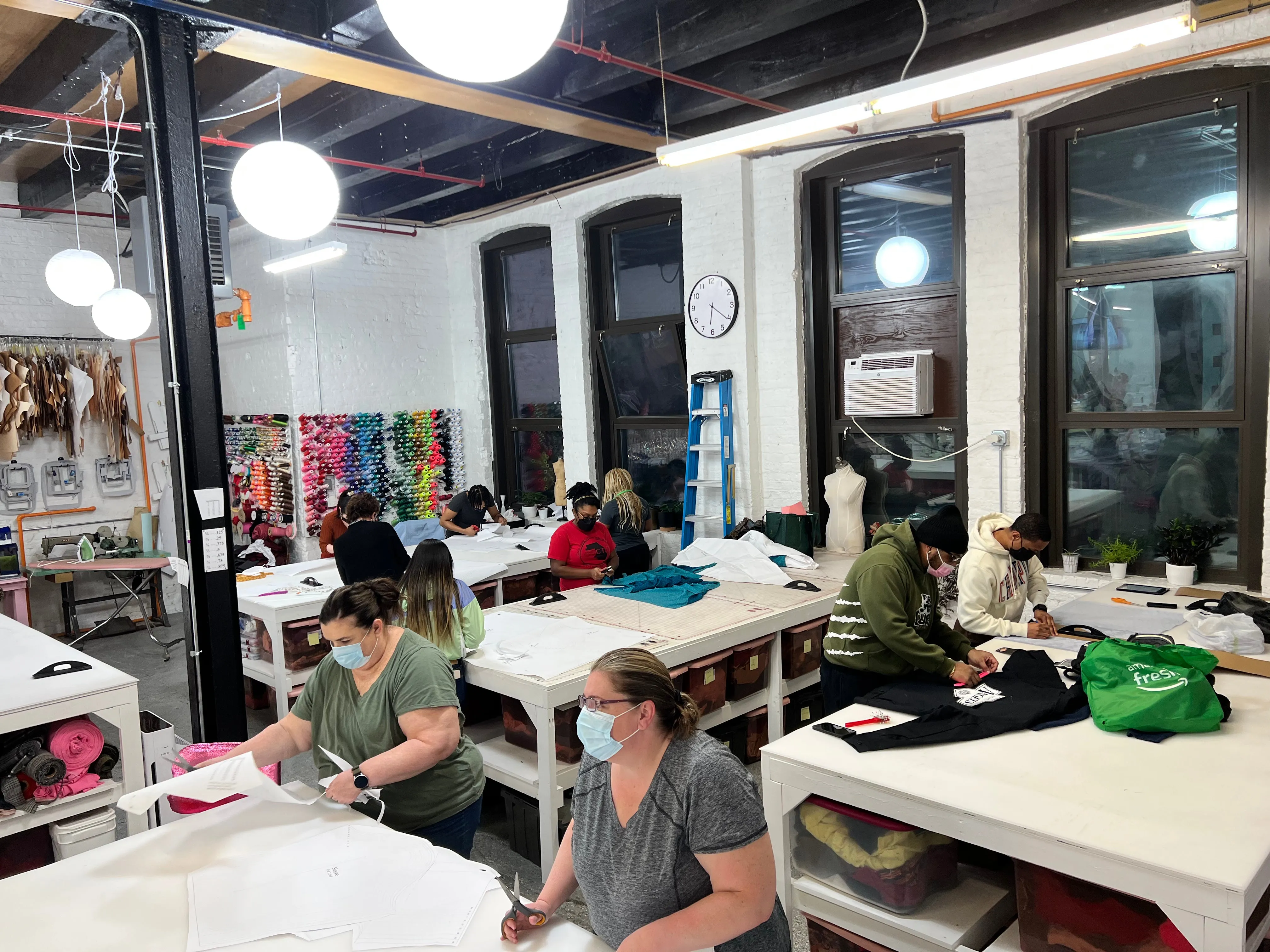 Winter streetwear sewing class