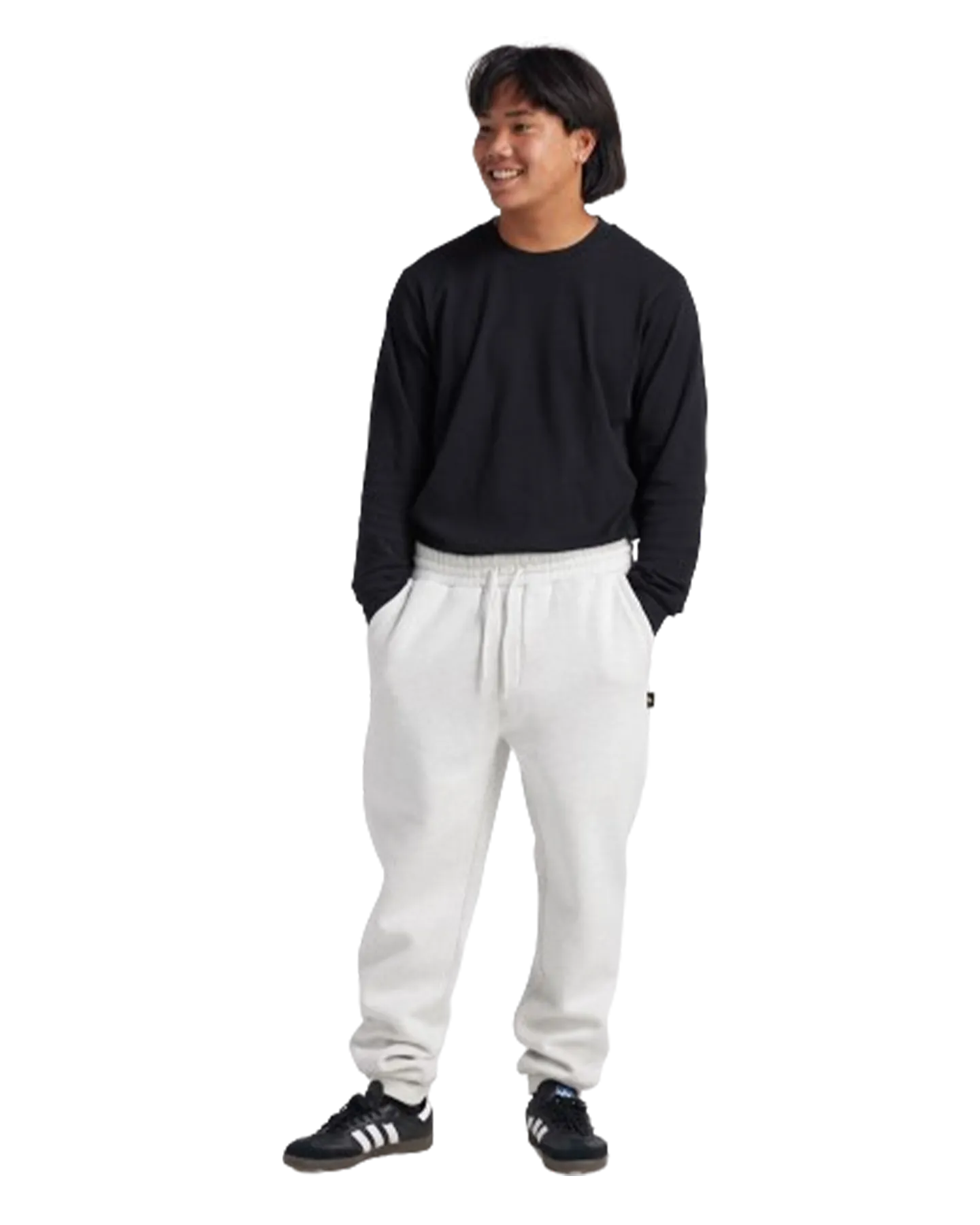 Yuki Threads Quitters Track Pants - Snow Marle